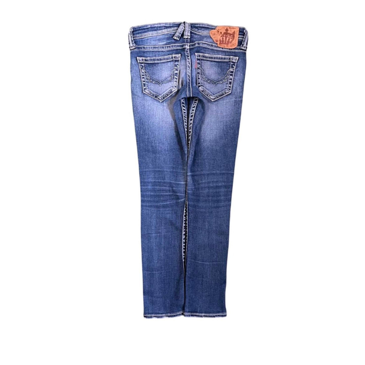 Rodeo Crowns Trip Japan Vintage Y2K Low Rise Skinny Denim Jeans 4