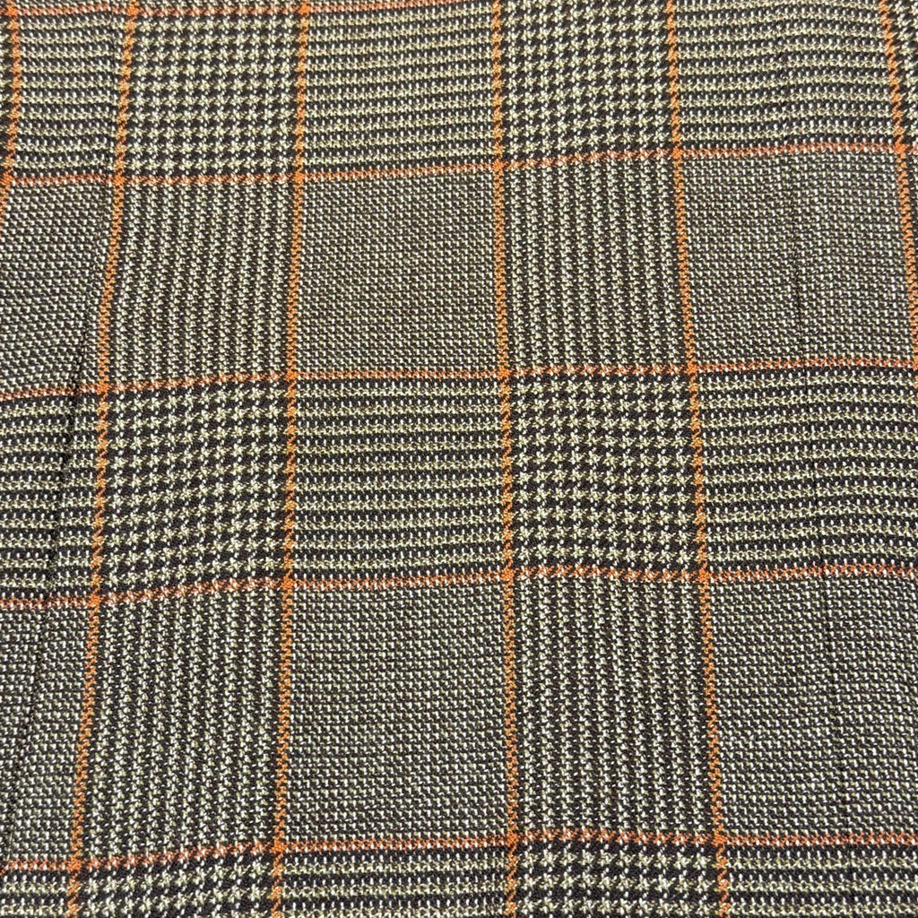 Hugo Boss Blazer Wool Tweed Overcoat Brown L