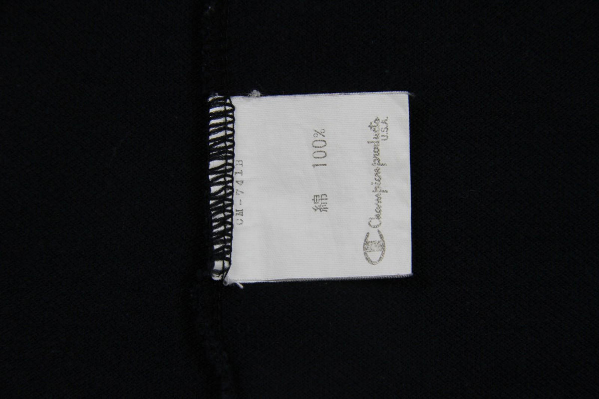 Vintage Champion Products No12 Short Sleeve T Shirt Black L