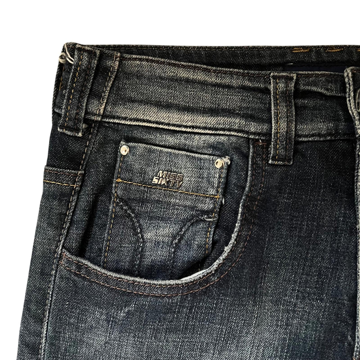 Vintage Miss Sixty Speed Fit Low Rise Boyfriend Denim Jeans Y2K 2