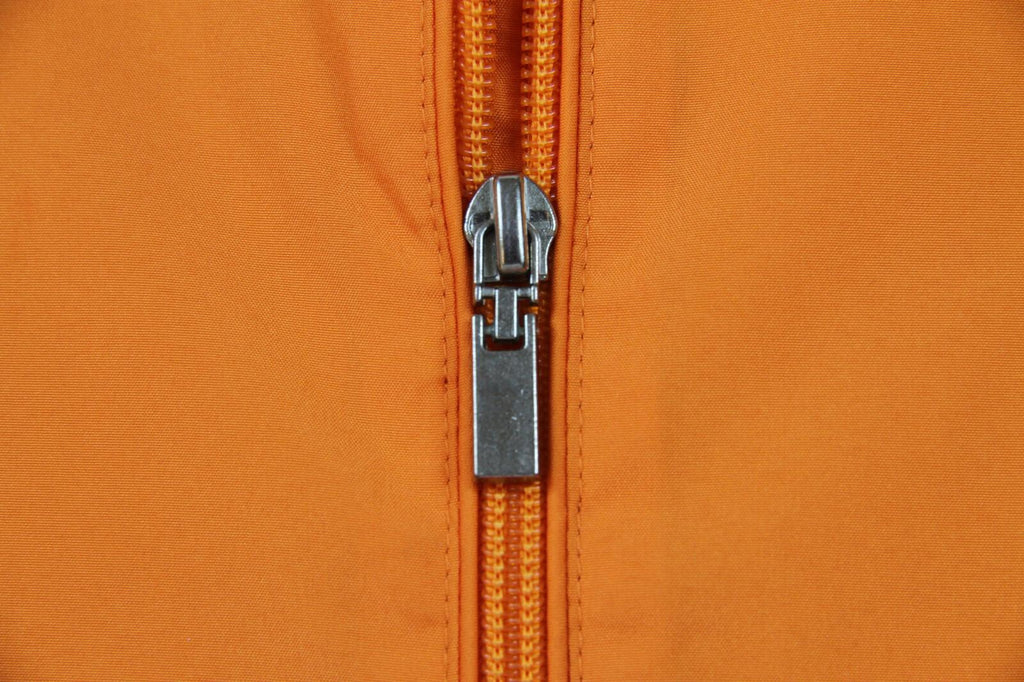 Marjane Long Sleeve Bio Farm Zip Up Windbreaker Orange 2XL