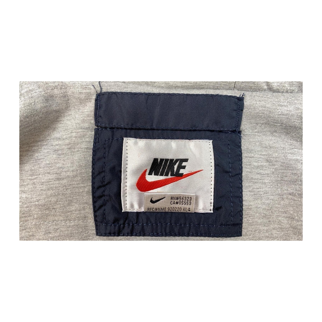 Nike Jersey Lined Vintage 90s Made in USA Bomber Jacket Black L