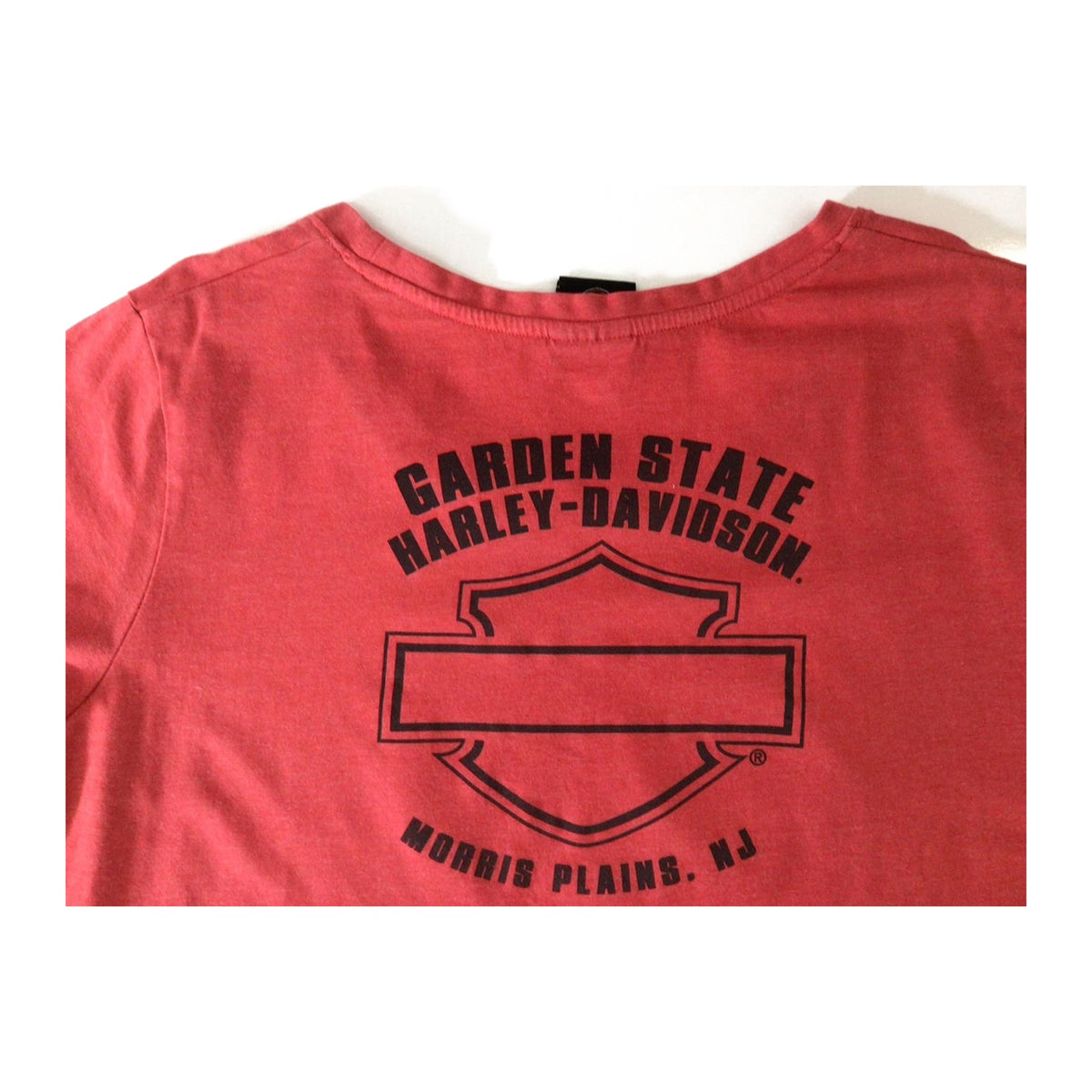 Harley Davidson Women's Short Sleeve T Shirt Red 3XL