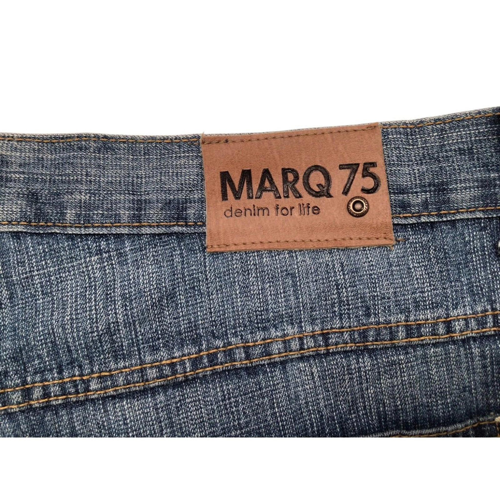 Marq 75 Men's Hip Hop Baggy Denim Jeans Y2K W44 L31