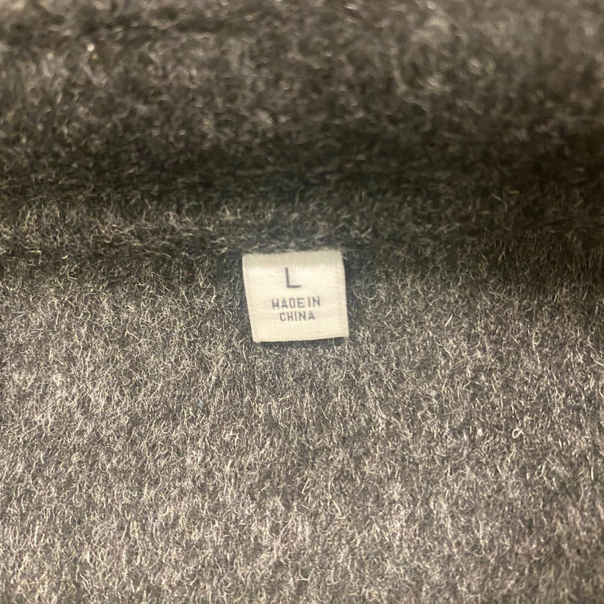JW Anderson X Uniqlo Women's Wool Blend Coat Grey L