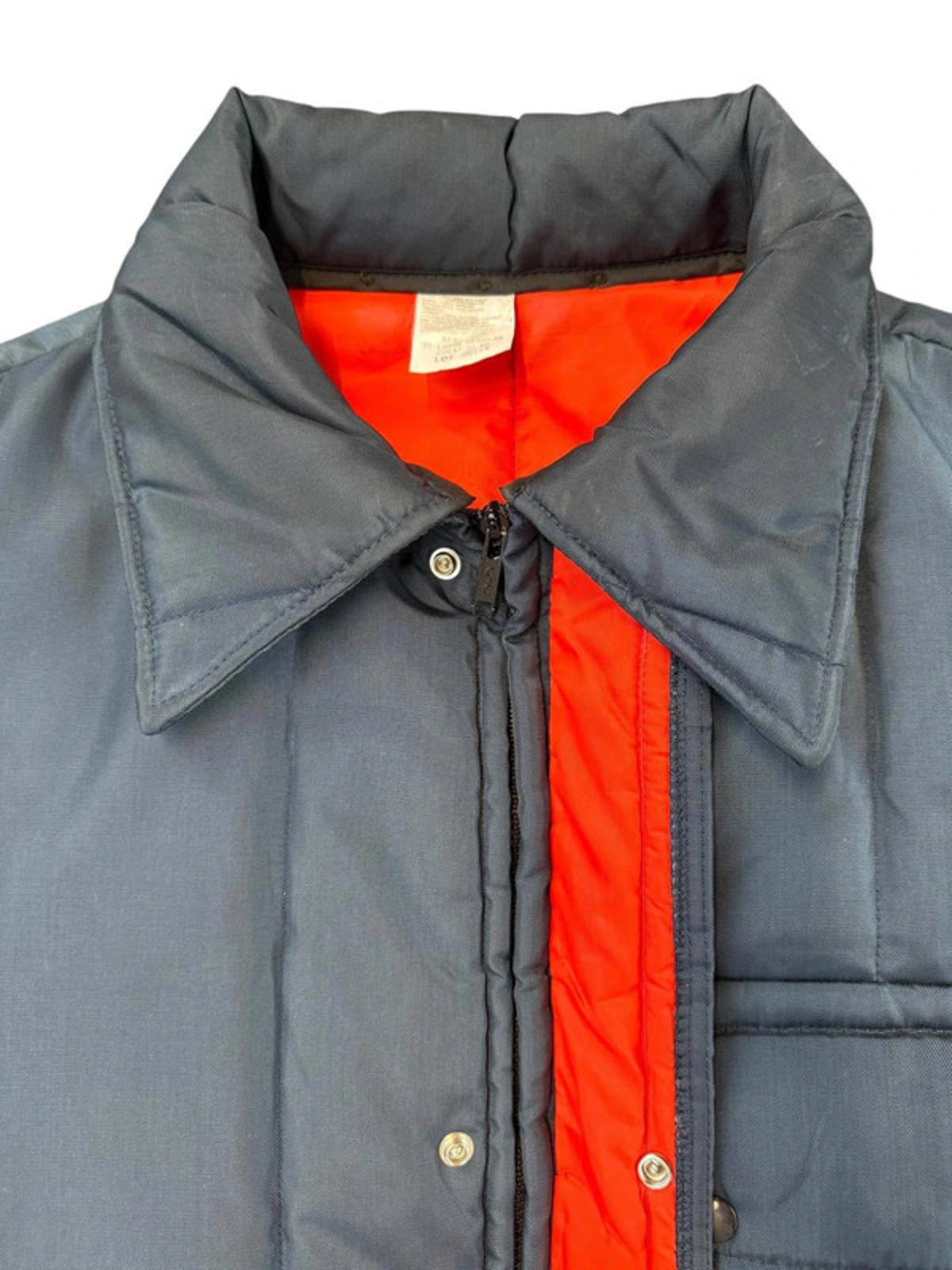 Vintage 1980s Walls Blizzard ‘Pruf’ Insulated Cold Weather Jacket Made Grey L