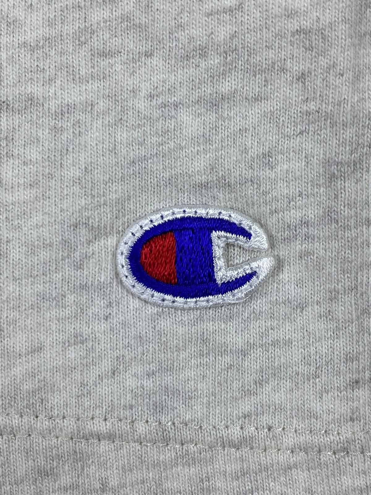 Vintage Champion 90s Front Pocket Grey Short Sleeve T Shirt Grey L