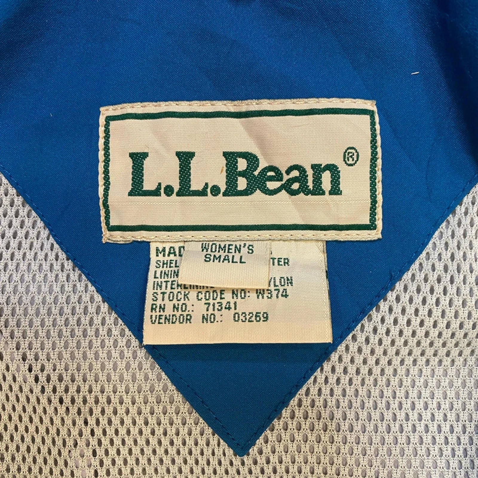 L.L. Bean Hooded Jacket Vintage 90’s Woman’s S