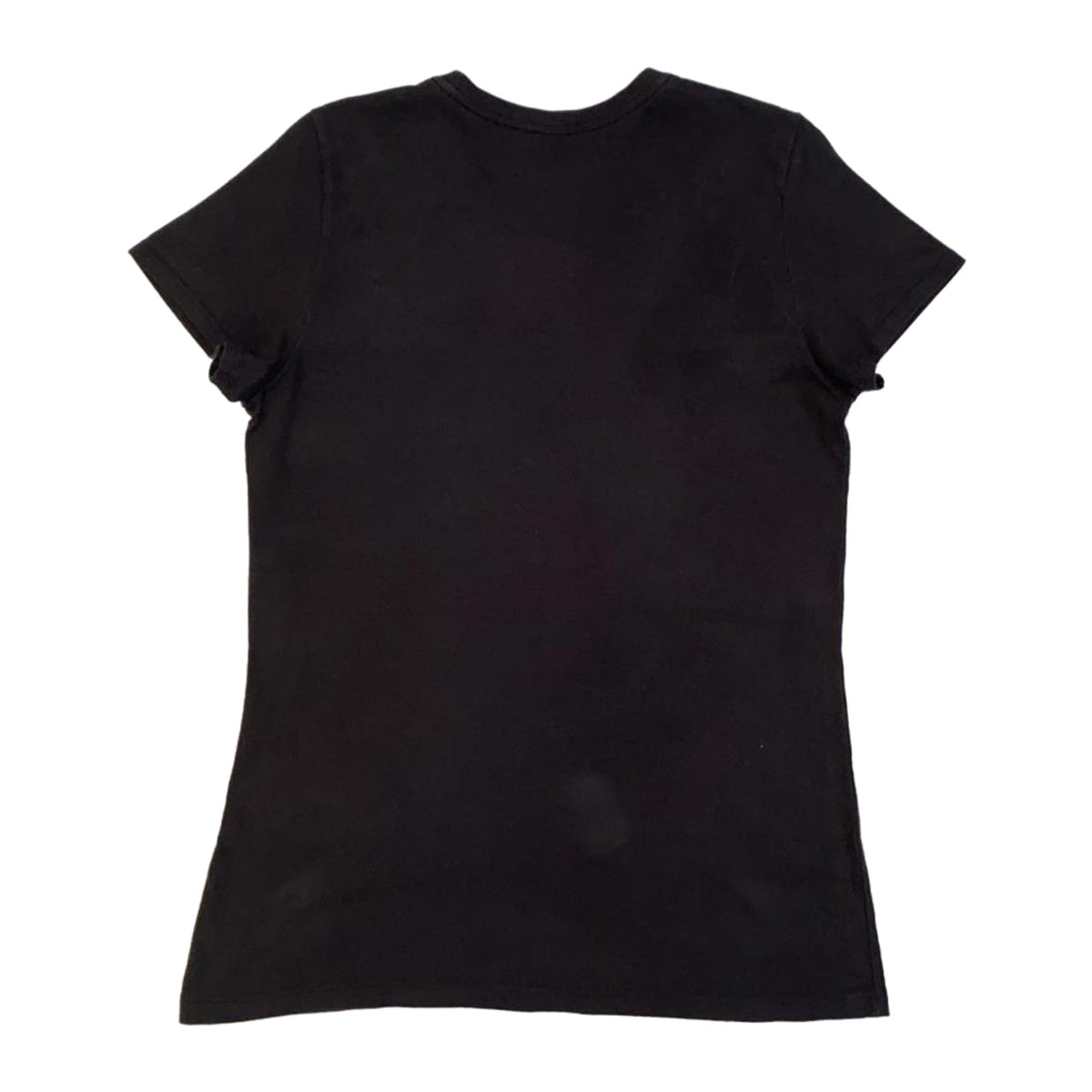 Vintage Harley Davidson Women's USA 1 Flag Short Sleeve T Shirt Black L
