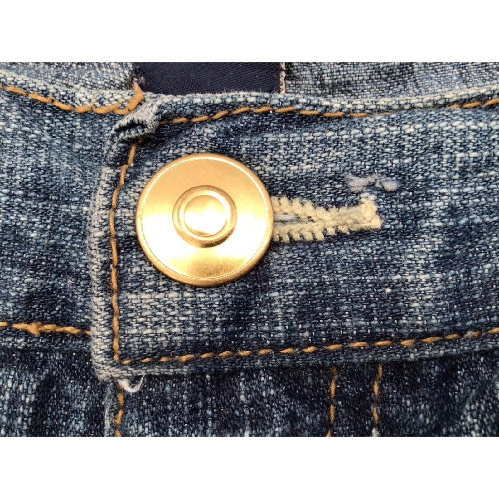 Marq 75 Men's Hip Hop Baggy Denim Jeans Y2K W44 L31