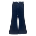 Soho Deadstock Women's Y2K Flared Corduroy Jean Black 16L