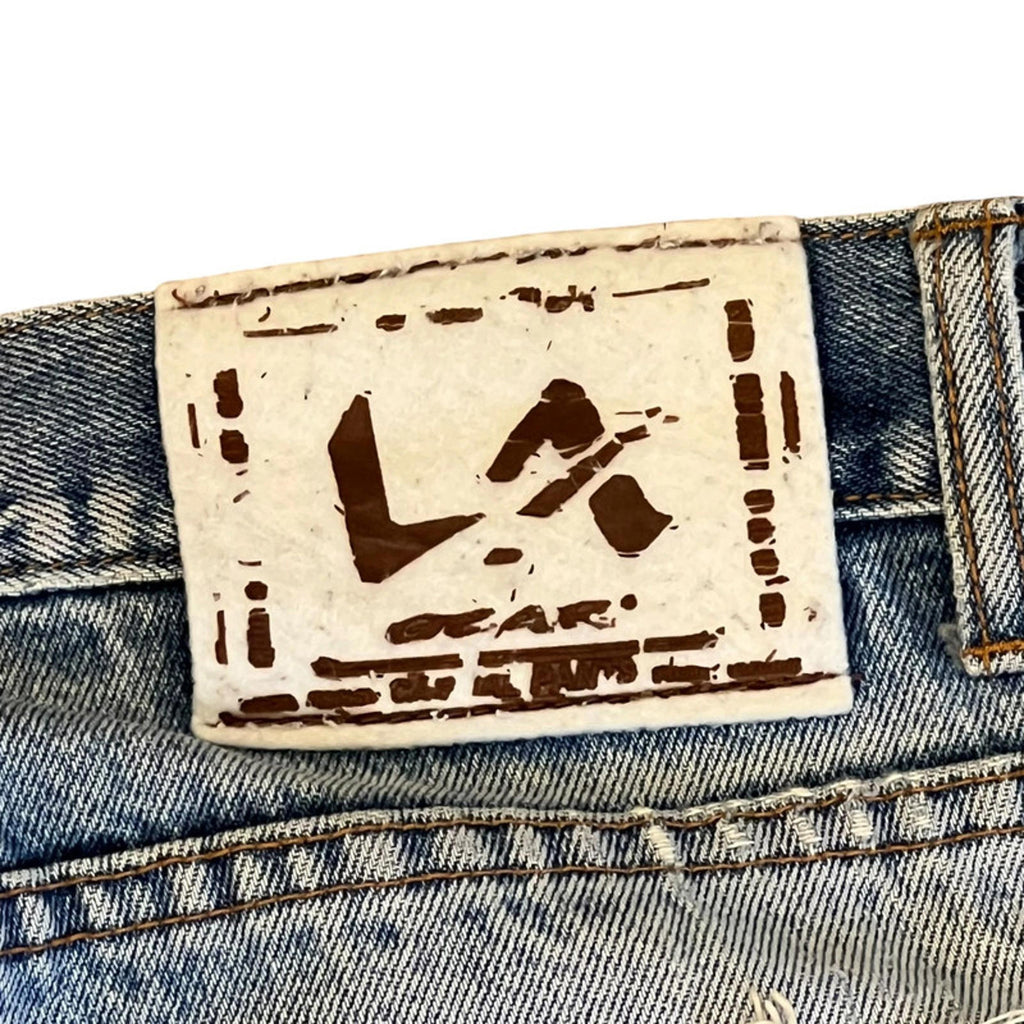 LA Gear Y2K 90s Vintage Men's Straight Leg Denim Jeans W34 L28