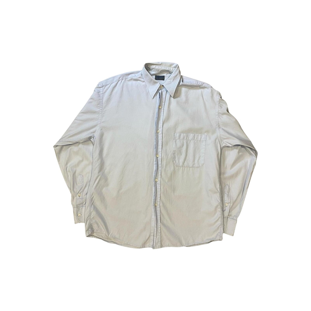 Vintage Kenzo Paris Cotton Button Up Light Blue M