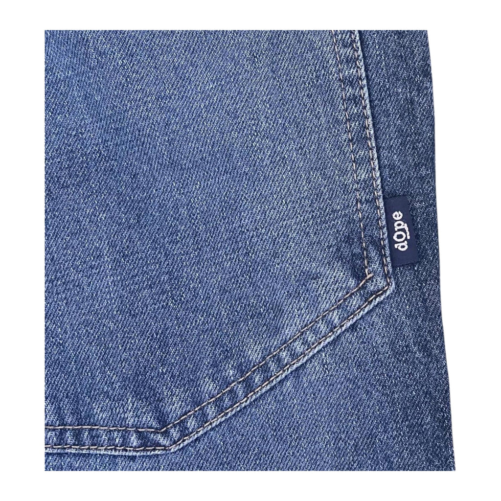 Dope Silvester Blast Wash Men's Y2K New with Tag Straight Leg Denim Jean W34 L32