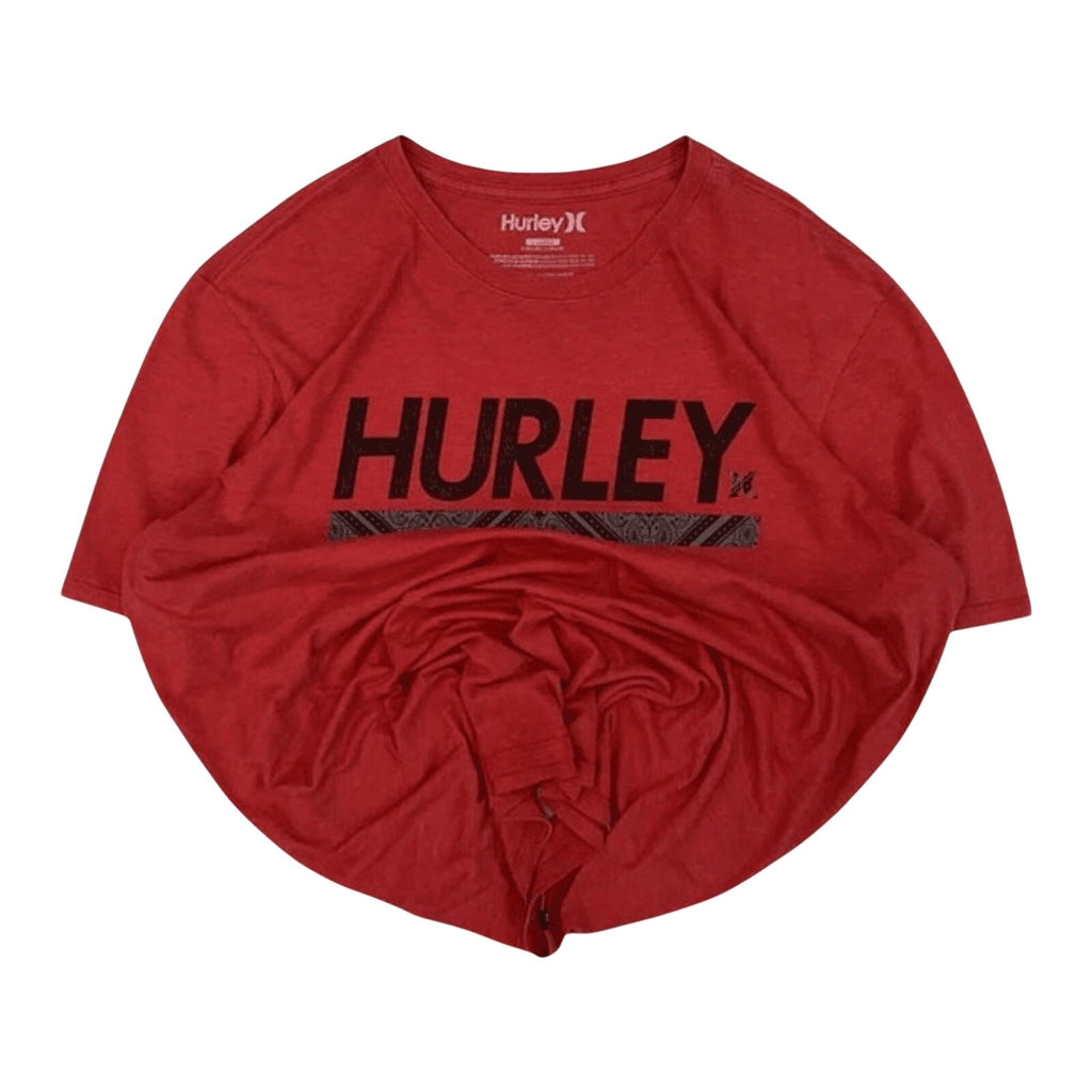 Hurley Y2K Short Sleeve T Shirt Red XL
