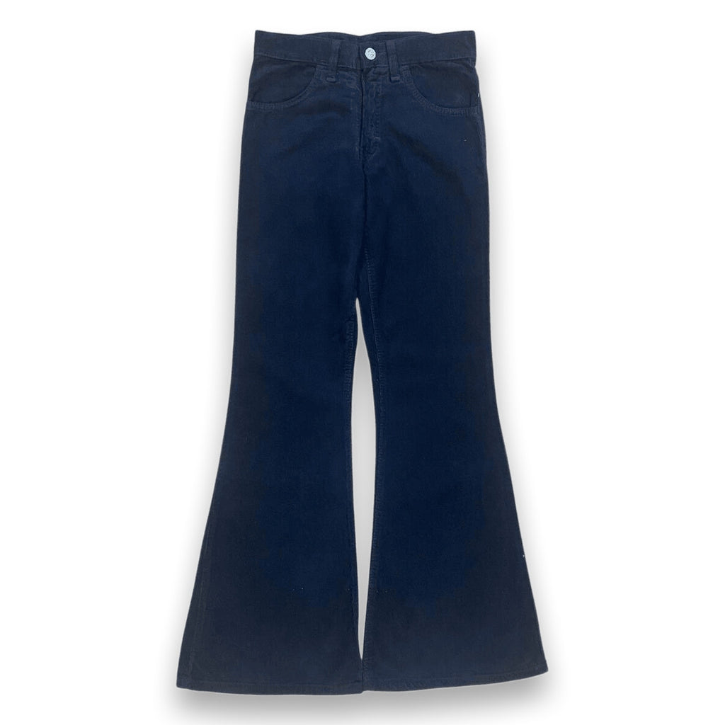 Soho Deadstock Women's Y2K Flared Corduroy Jean Black 16L