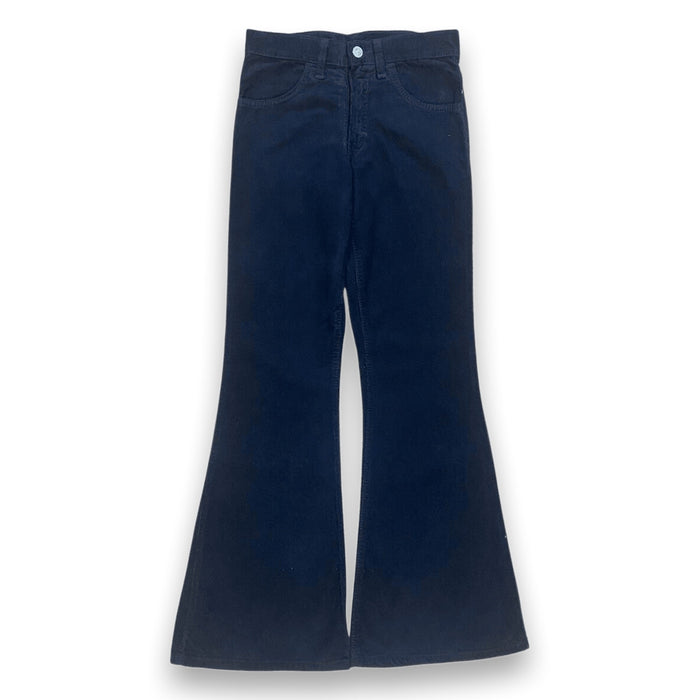 Soho Deadstock Women's Y2K Flared Corduroy Jean Black 16L