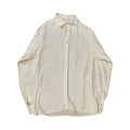 Vintage LG Adams Pure Silk Button Up Shirt Cream M