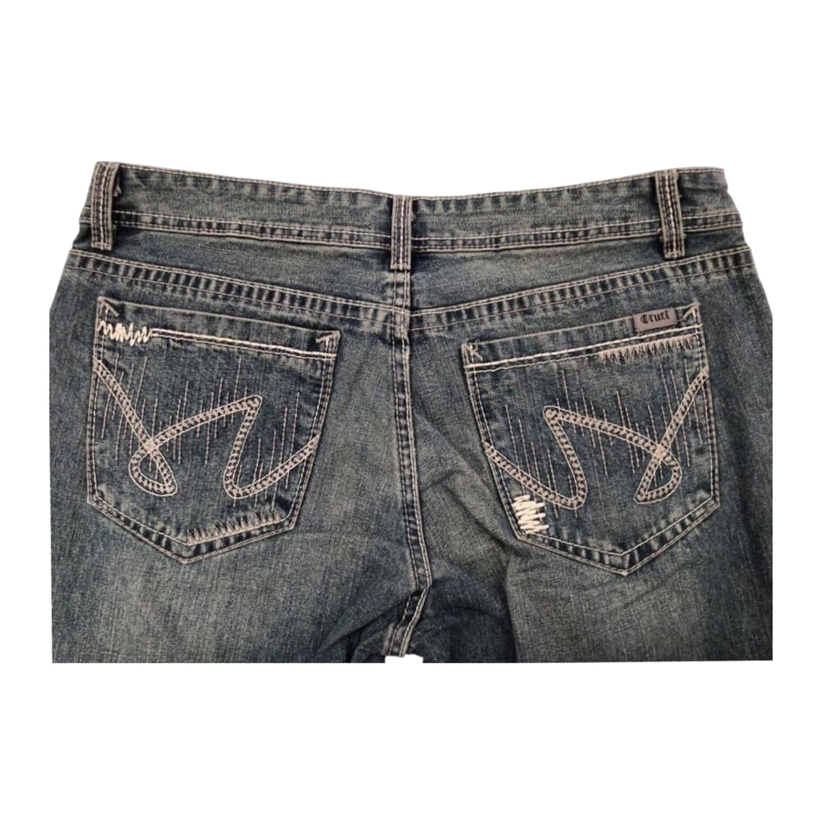 Cruel Y2K Women's Flared Denim Jean 14