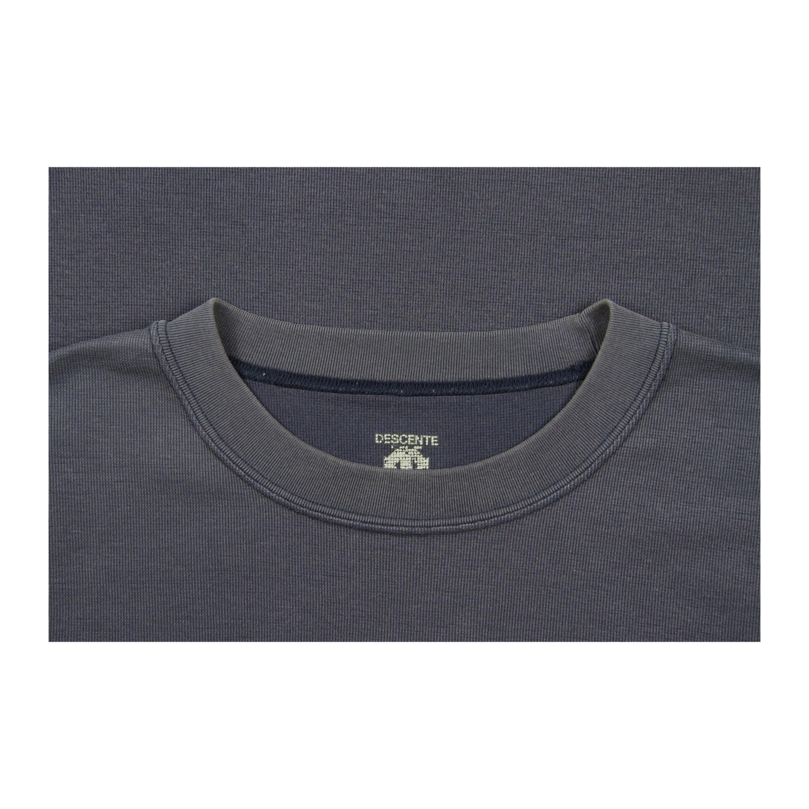 Descente Japan Long Sleeve Mock Neck Base Layer Navy S
