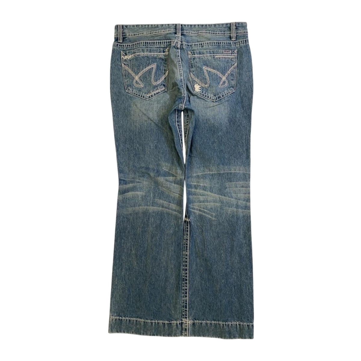 Cruel Y2K Women's Flared Denim Jean 14
