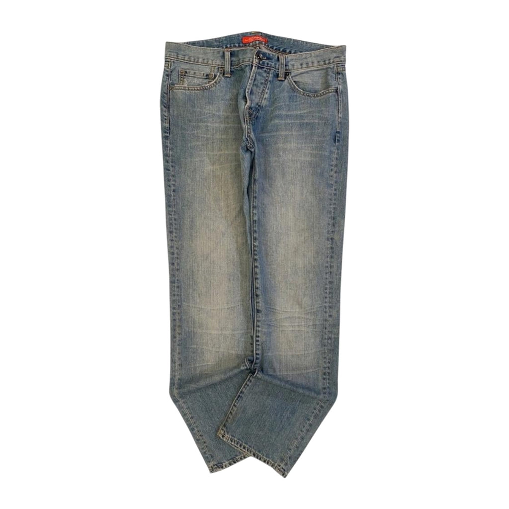 Ed Hardy Hip Hop Baggy Y2K Denim Jeans W32 L32