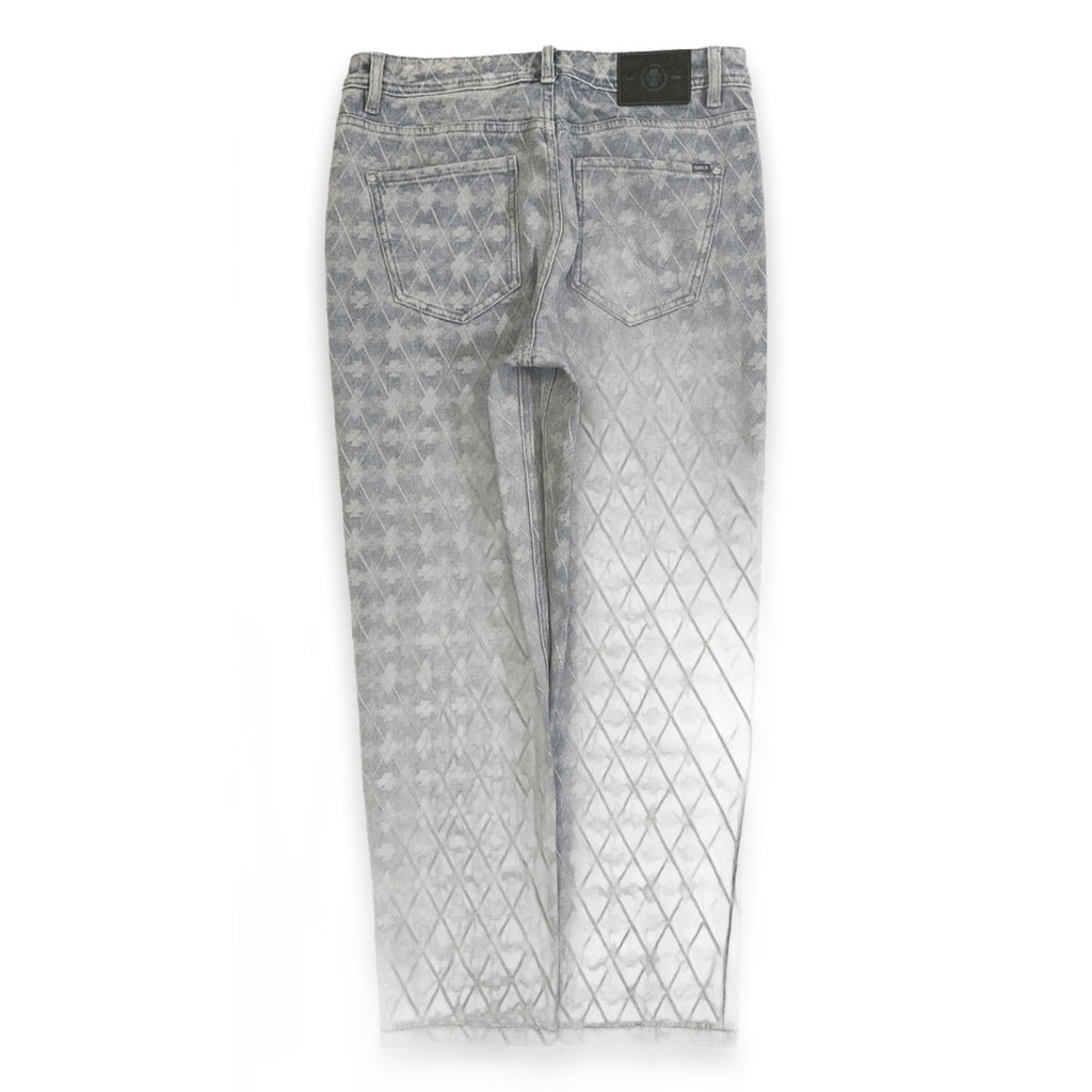 Only Japan Vintage Y2K Clover Print Straight Leg Denim Jeans 10