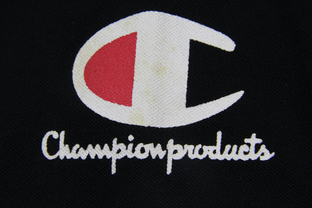 Vintage Champion Products No12 Short Sleeve T Shirt Black L