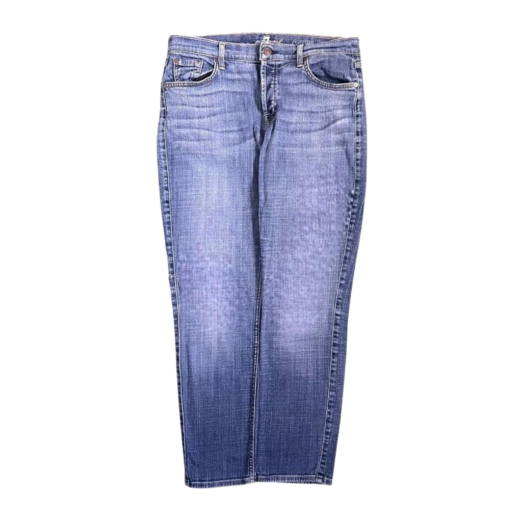 7 For All Mankind Y2K Women's Low Rise Straight Leg Denim Jean 6