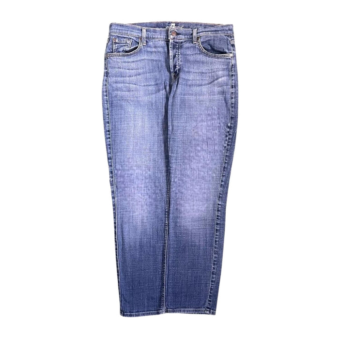 7 For All Mankind Y2K Women's Low Rise Straight Leg Denim Jean 6