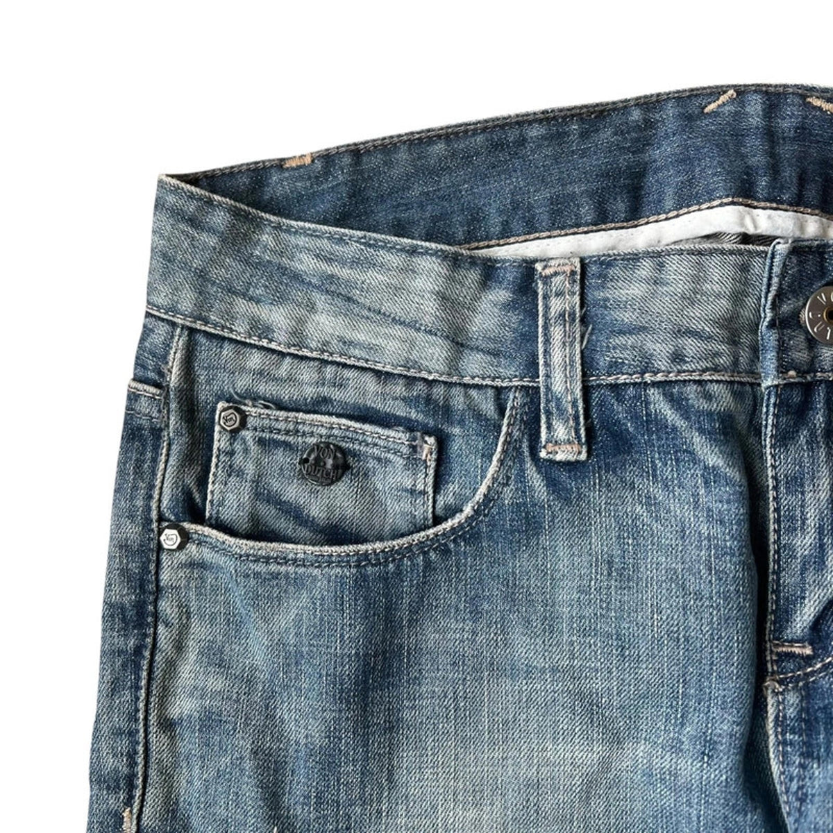 Vintage Von Dutch Vintage Y2K Women's Chic Low Rise Slim Denim Jeans 4