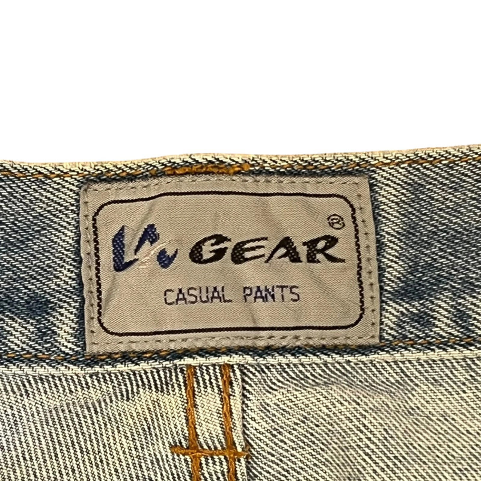 LA Gear Y2K 90s Vintage Men's Straight Leg Denim Jeans W34 L28