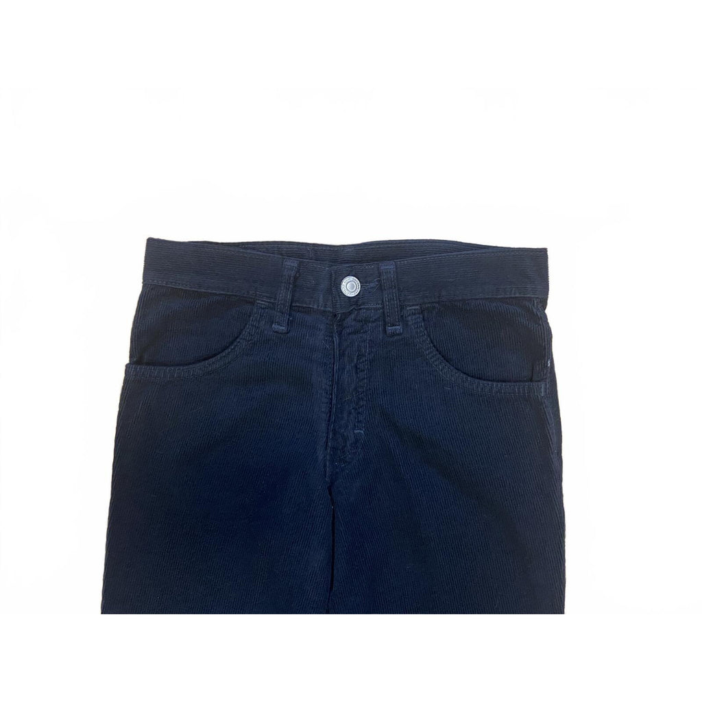 Soho Deadstock Women's Y2K Flared Corduroy Jean Black 16L
