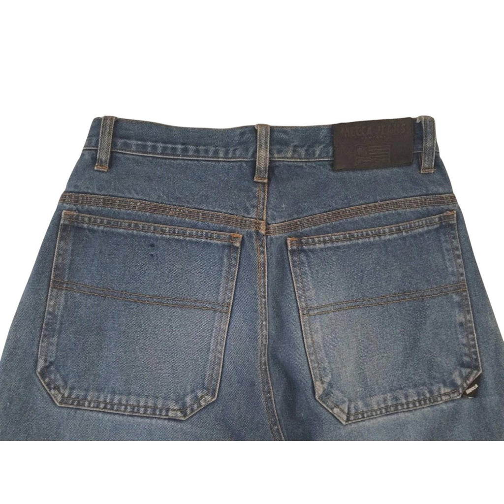 Mecca Y2K Men's Hip Hop Relaxed Fit Denim Jeans W30 L25