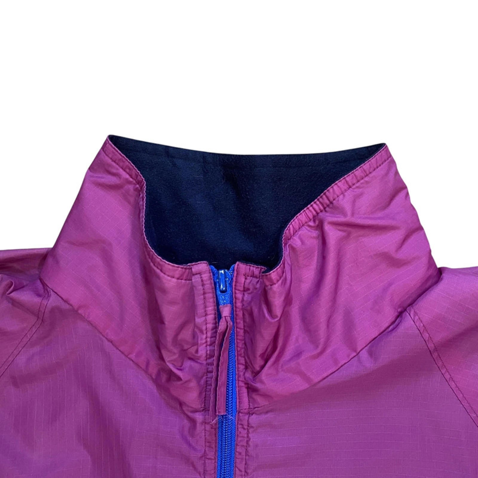 White Sierra Vintage 90's Jacket 2 tone Bright Purple Blue Men's L