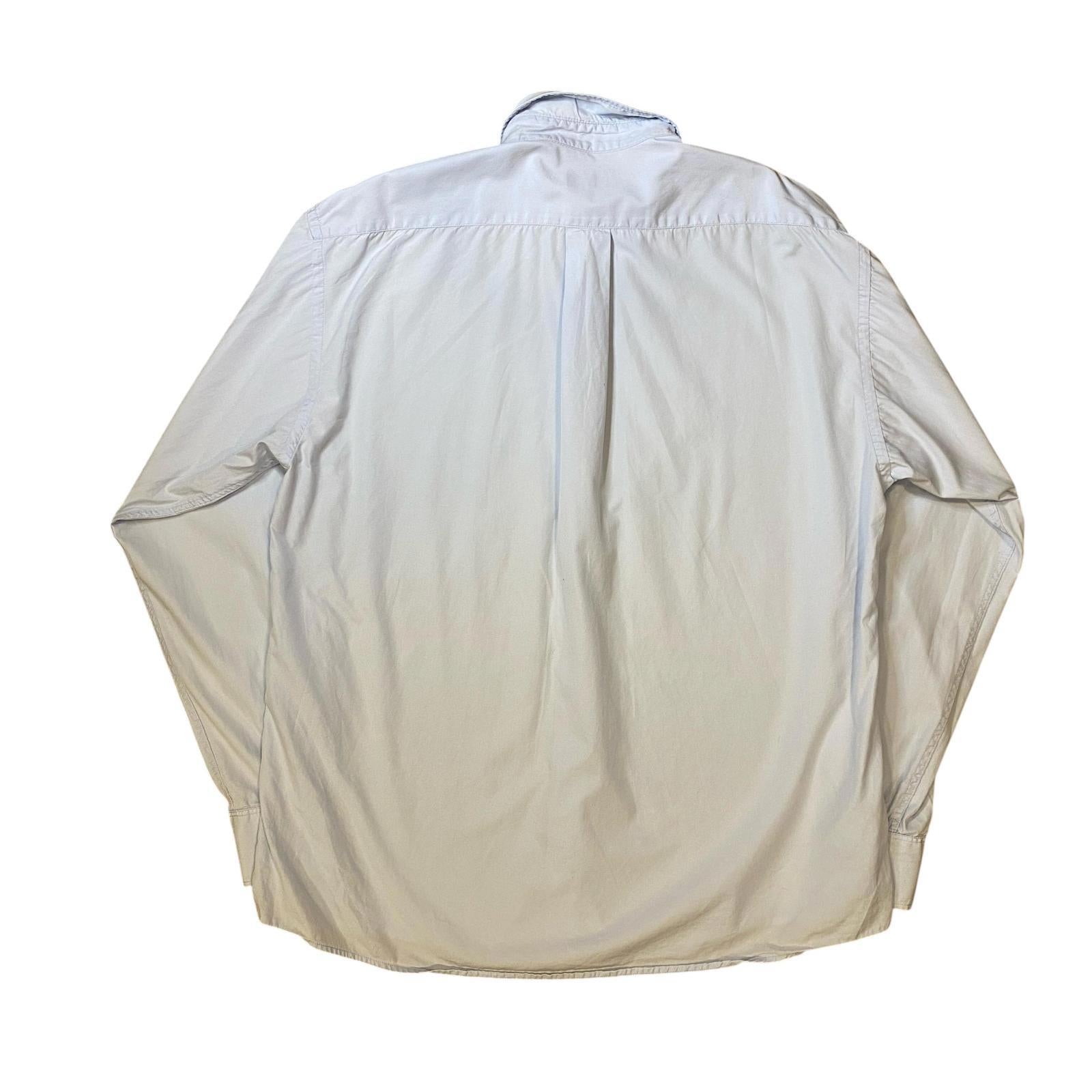 Vintage Kenzo Paris Cotton Button Up Light Blue M