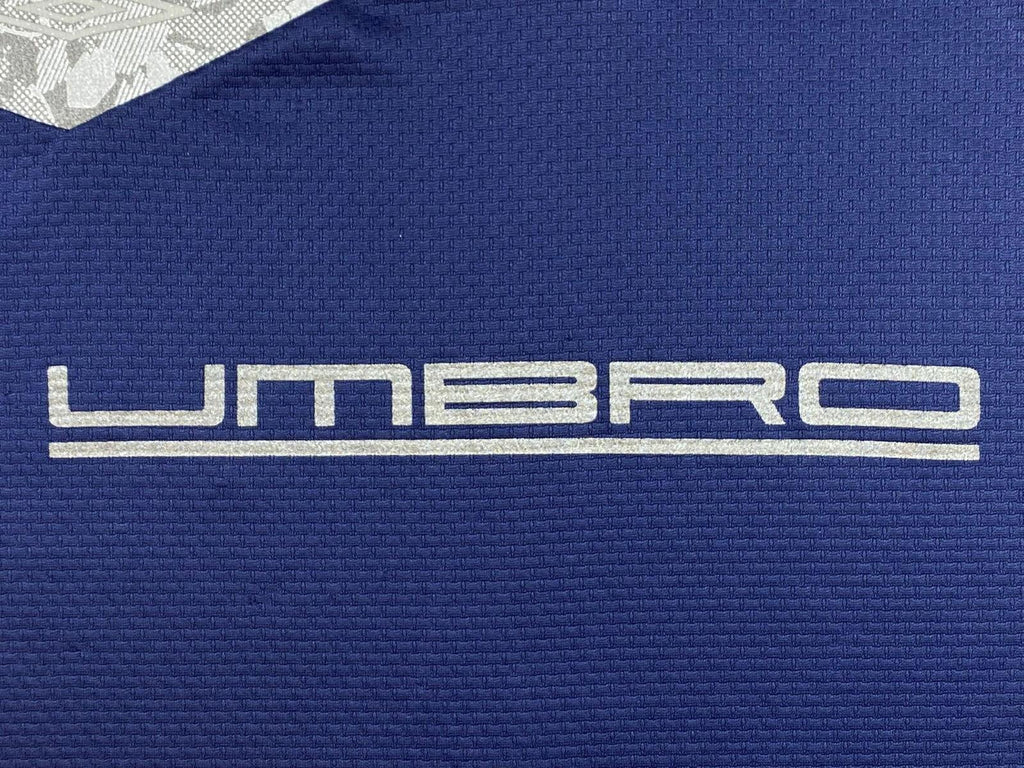 Vintage Umbro Japan by Descente Men's Short Sleeve Athletic T Shirt Navy L