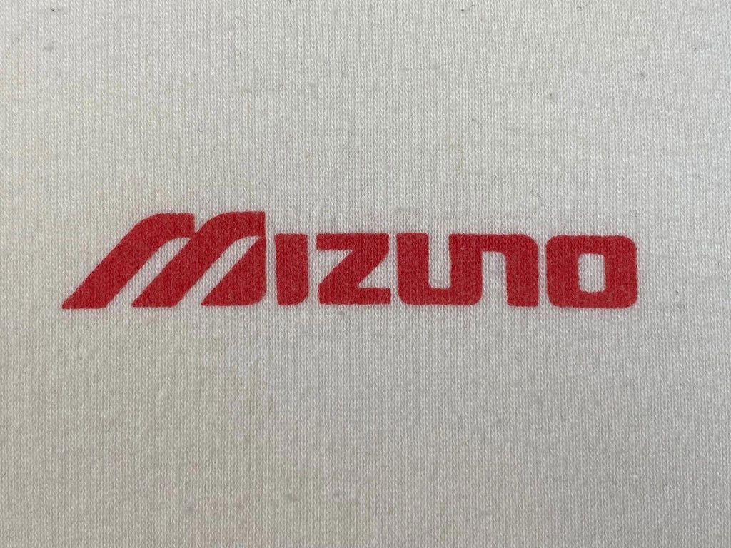 Vintage Mizuno Made In Japan Long Sleeve Baseball T Shirt White Navy M