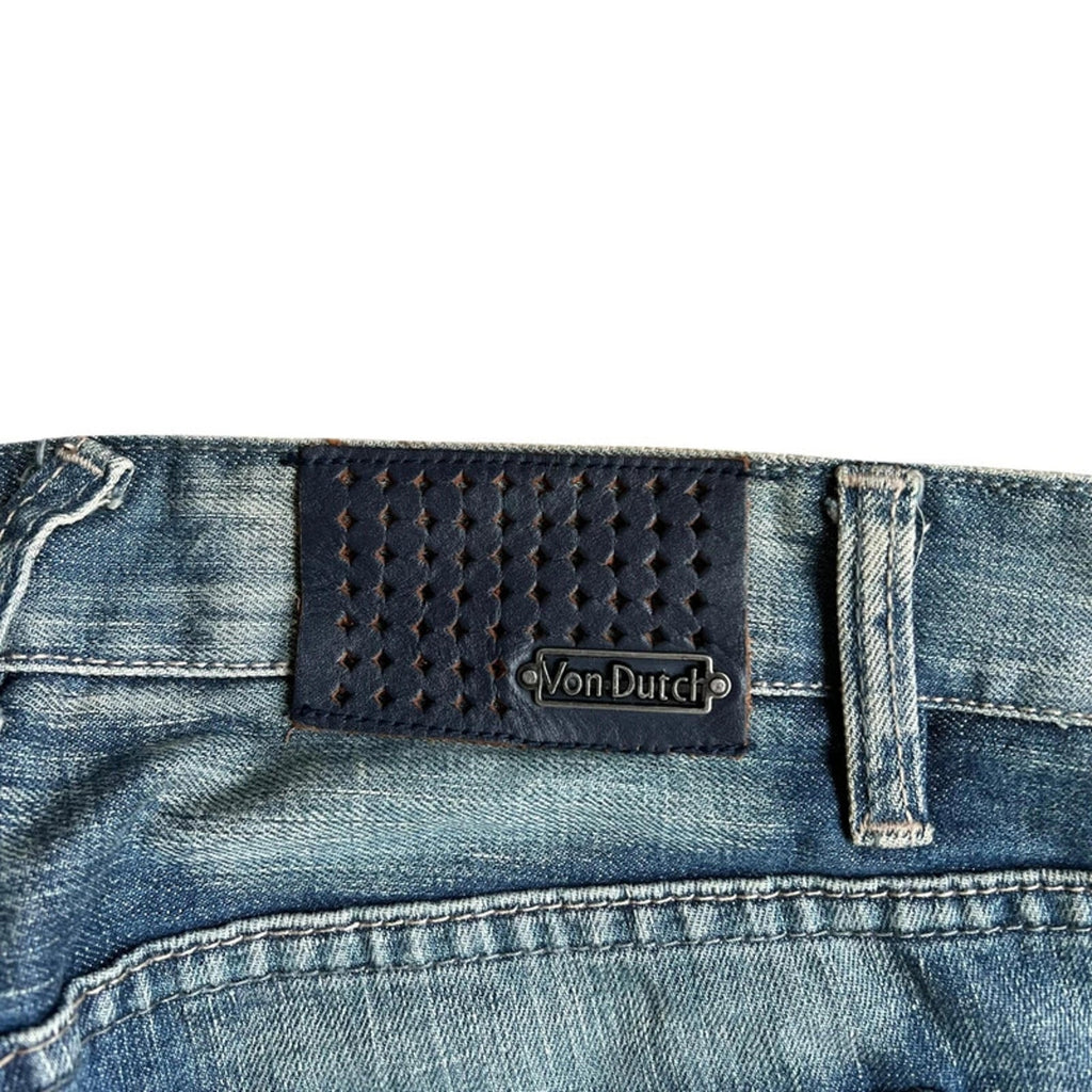 Vintage Von Dutch Vintage Y2K Women's Chic Low Rise Slim Denim Jeans 4