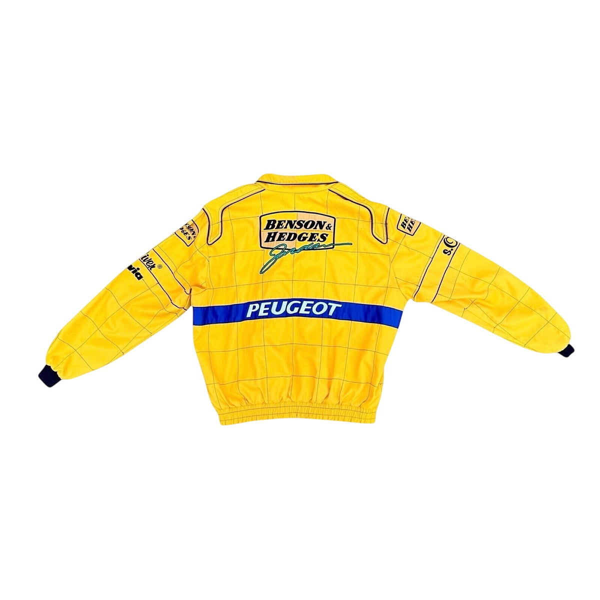 Vintage Sparco Jordan F1 Benson & Hedges Peugeot Racing Jacket Italy Size XXL