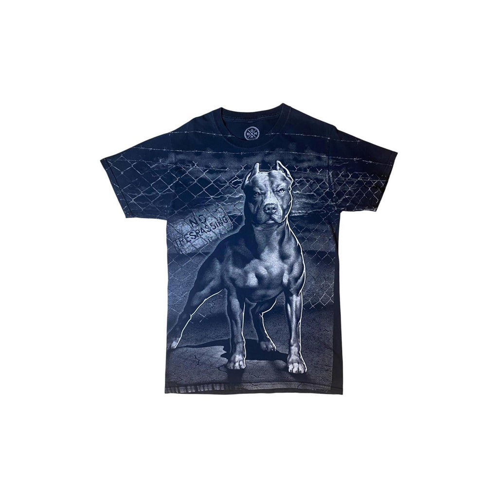 Y2K Pit Bull Short Sleeve T Shirt Black S