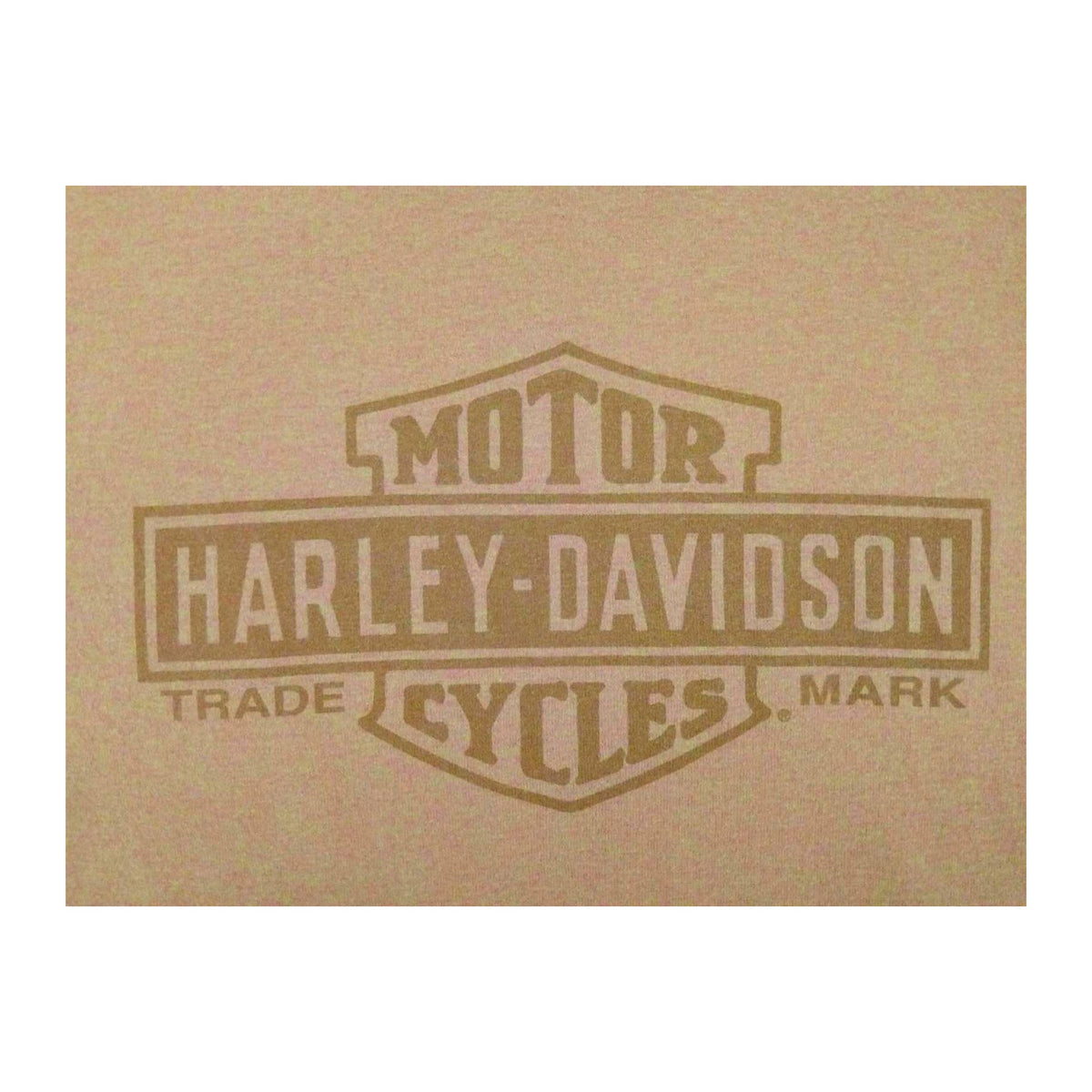 Vintage Harley Davidson Women's Museum Short Sleeve T Shirt Orange L