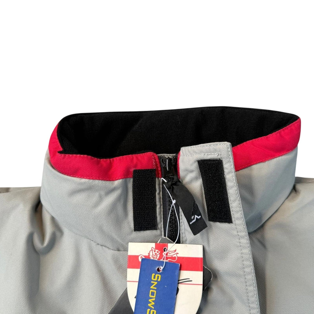 Nevada Heavy Ski Snowboard Full Zip Winter Jacket Grey L