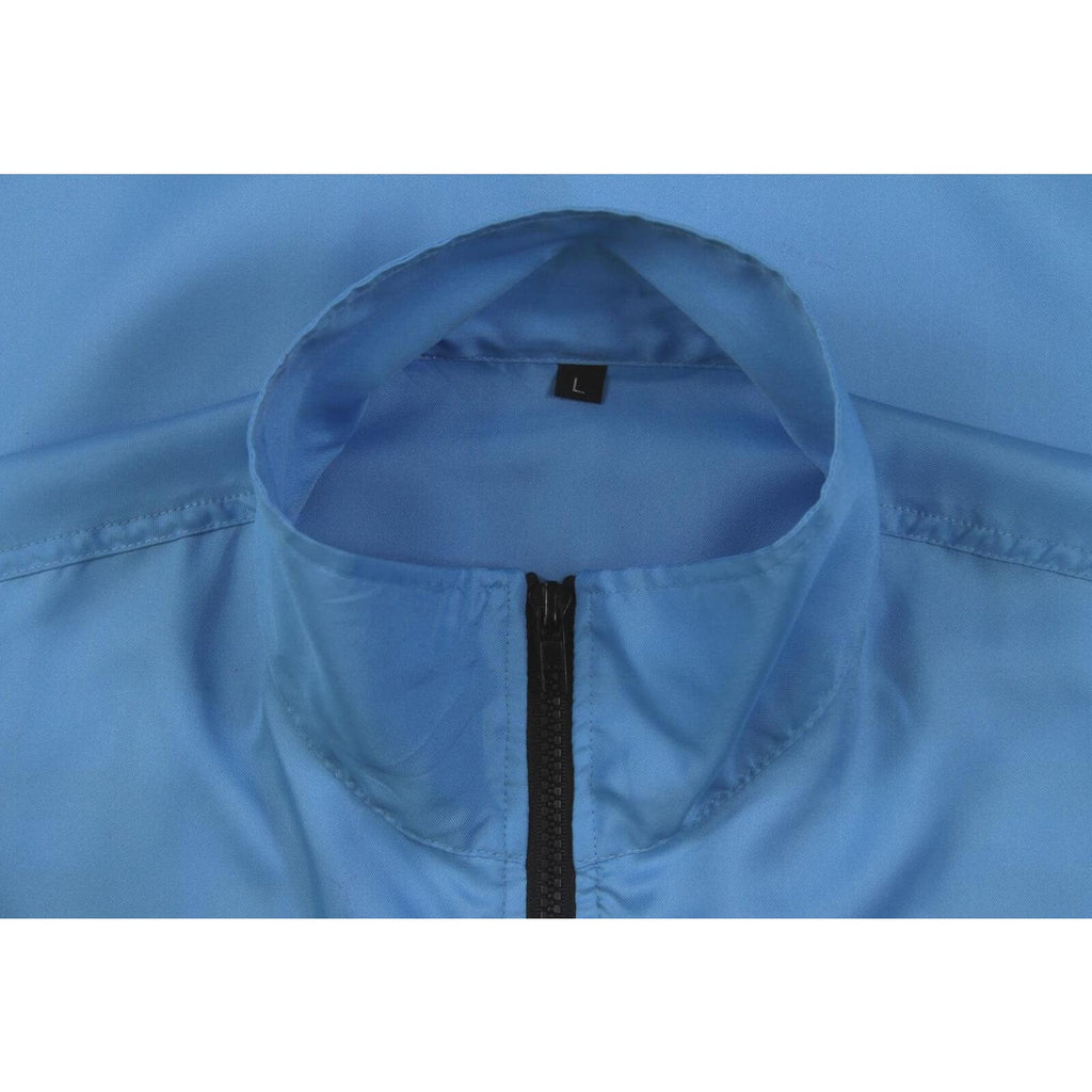 Vintage Japan Coach Windbreaker Jacket Blue L