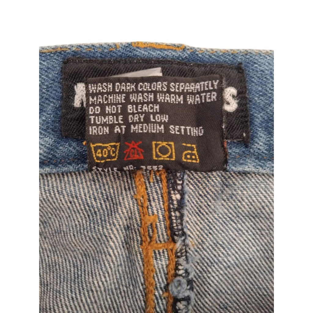 Mecca Y2K Men's Hip Hop Relaxed Fit Denim Jeans W30 L25