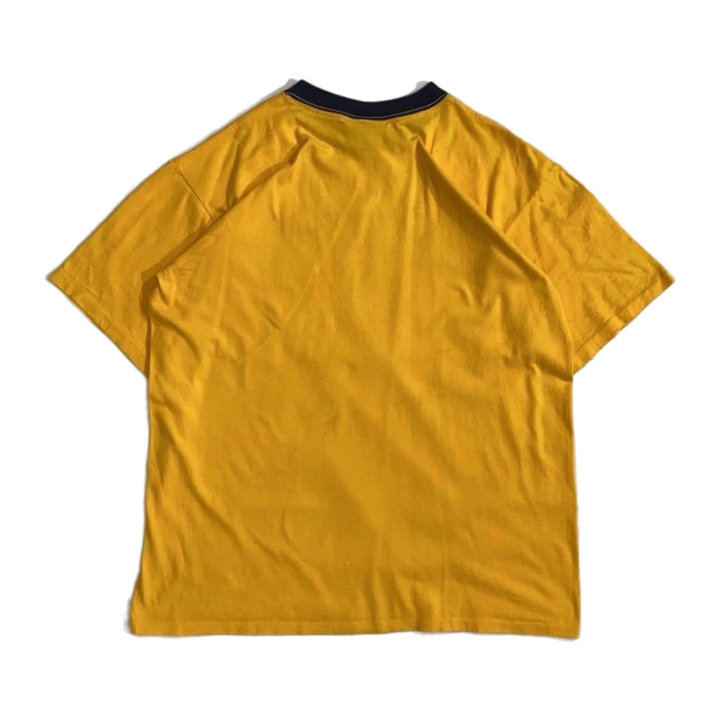 Aeropostale Men's Classic Graphic Logo Short Sleeve T Shirt Yellow M