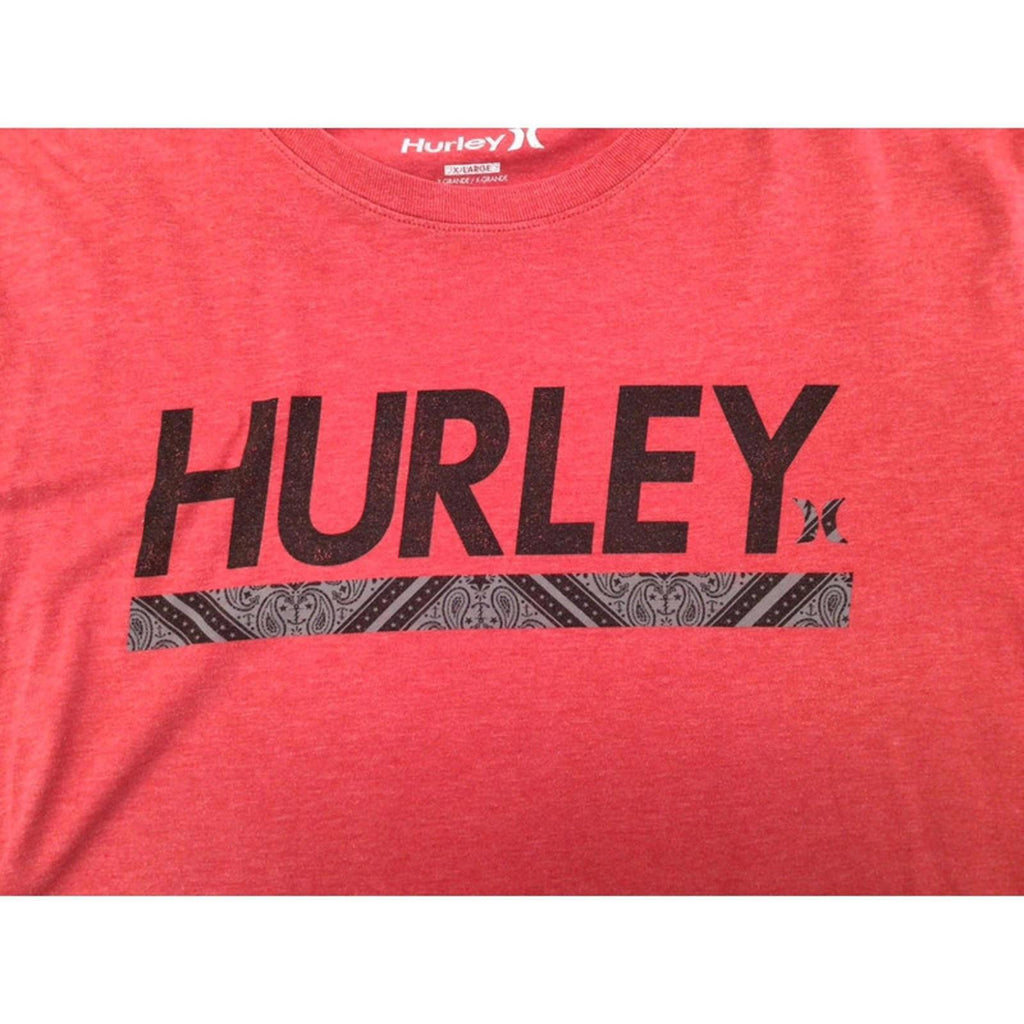 Hurley Y2K Short Sleeve T Shirt Red XL