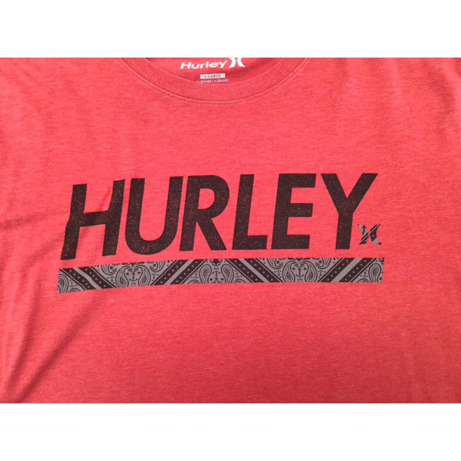 Hurley Y2K Short Sleeve T Shirt Red XL