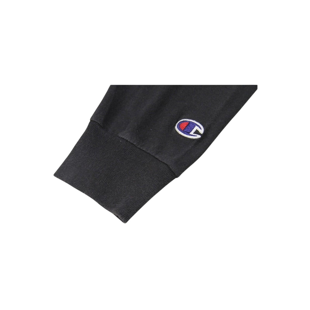 Vintage Champion Long Sleeve T Shirt Black L