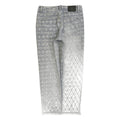 Vintage Only Japan Vintage Y2K Clover Print Straight Leg Denim Jeans 10